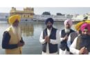 Manjinder Singh Sirsa pays obeisance at Sri Harmandir Sahib after joining Delhi Cabinet