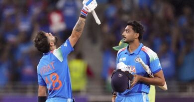 Kohli’s unbeaten century powers India to six-wicket win over Pakistan