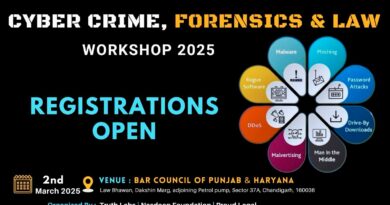 Cyber Crime, Investigation, and Law Workshop at Chandigarh on March 2