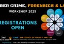 Cyber Crime, Investigation, and Law Workshop at Chandigarh on March 2  