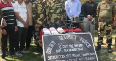 BSF seizes over 3 kg heroin dropped by drones on Indo-Pak border, two smugglers arrested