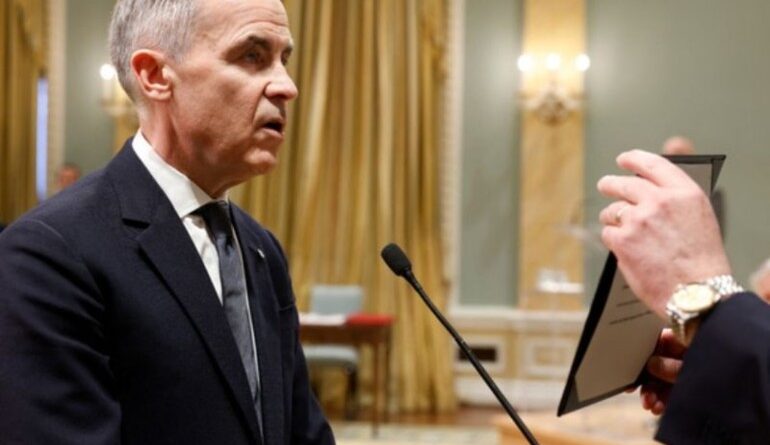 Mark Carney sworn in as Canada’s new prime minister