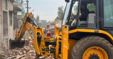 Kotkapura police demolish houses of five drug peddlers in major crackdown