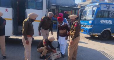 PUNJAB POLICE CONDUCTS SEARCH OPERATION AT 262 BUS STANDS ACROSS STATE