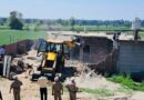 War against drugs: House of a drug paddler demolished in Ferozepur