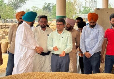 Punjab Mandi Board Secretary Ramvir conducts surprise visit to various grain markets of Sangrur district
