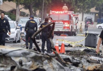 Several feared dead as plane crashes in San Diego, multiple homes catch fire