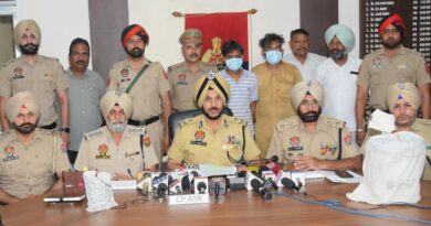ARRESTED ACCUSED WERE IN TOUCH WITH PAK-BASED SMUGGLERS, WHO WERE USING DRONES FOR CROSS-BORDER DELIVERIES: DGP GAURAV YADAV