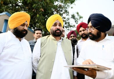 CM MANN AT NANGAL DAM: NOT A SINGLE DROP OF PUNJAB’s WATER WILL BE ALLOWED TO BE STOLEN!