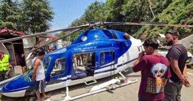 Helicopter en route to Kedarnath makes emergency landing in Rudraprayag; all onboard safe