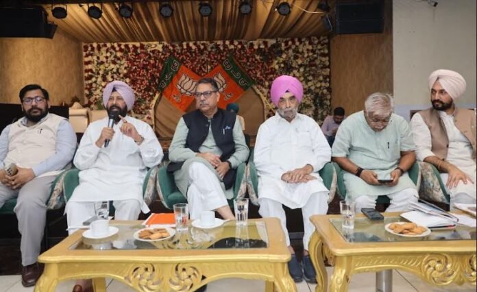 BJP rally at fatehgarh sahib