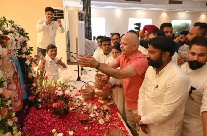 EX Minister Chuni Lal Bhagat during a Shardhanjali Sabha