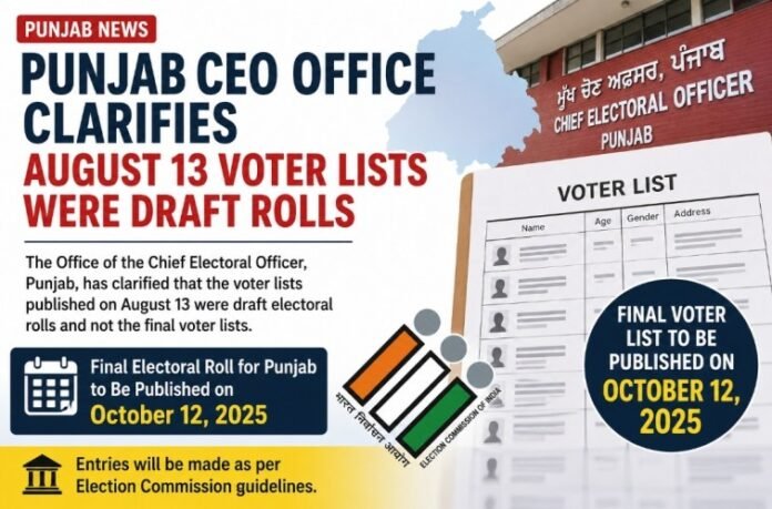 Chief Electoral Officer punjab